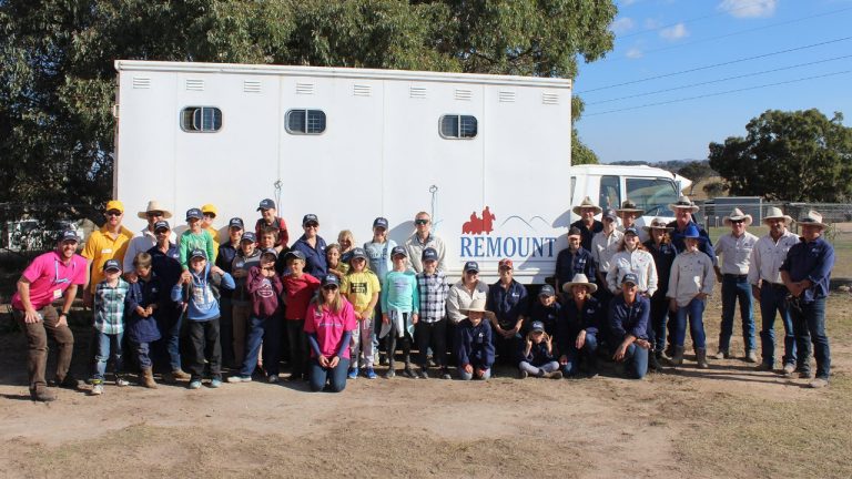 Defence kids saddle up as Lockheed Martin Australia renews support for Remount