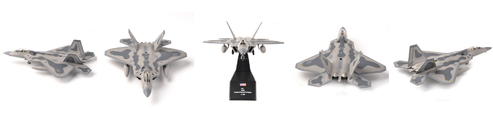 Lockheed F-22 Raptor models