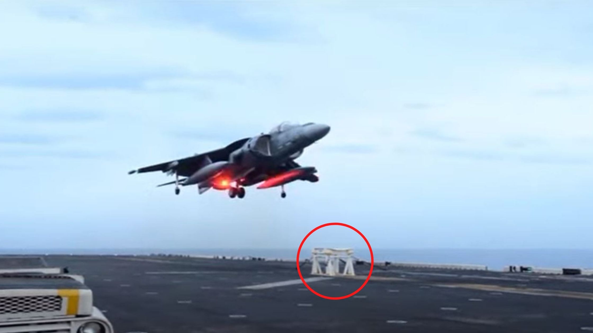 Meet Captain Mahoney, Who Landed A Harrier Jet Precisely On A Stool