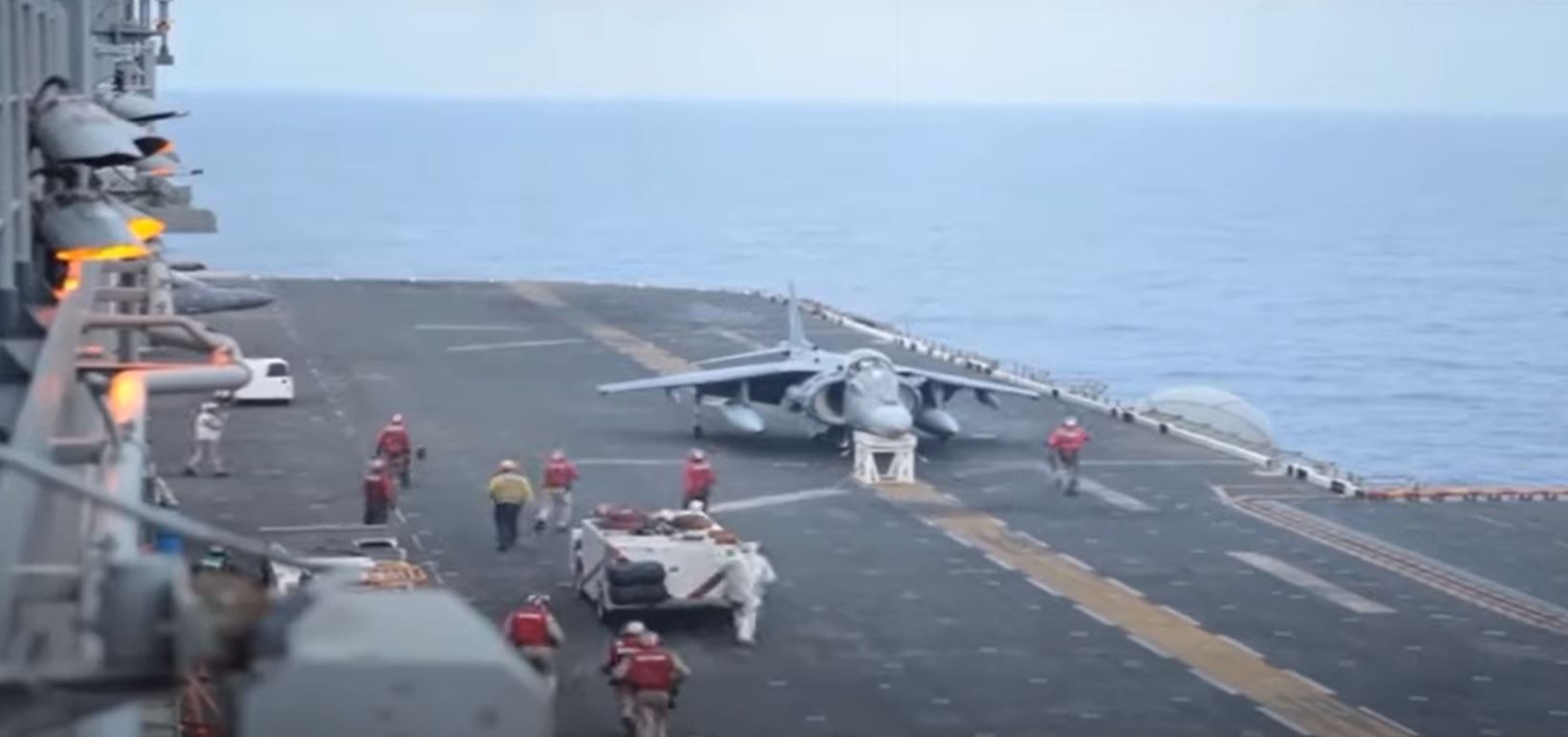 Meet Captain Mahoney, Who Landed A Harrier Precisely On A Stool 6