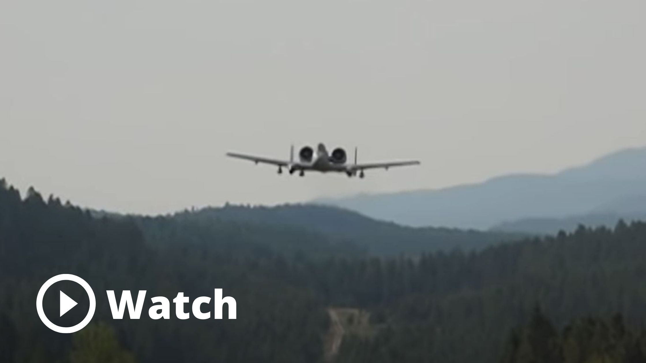 Have You Ever Seen An A-10 Warthog Low Pass This Cool?