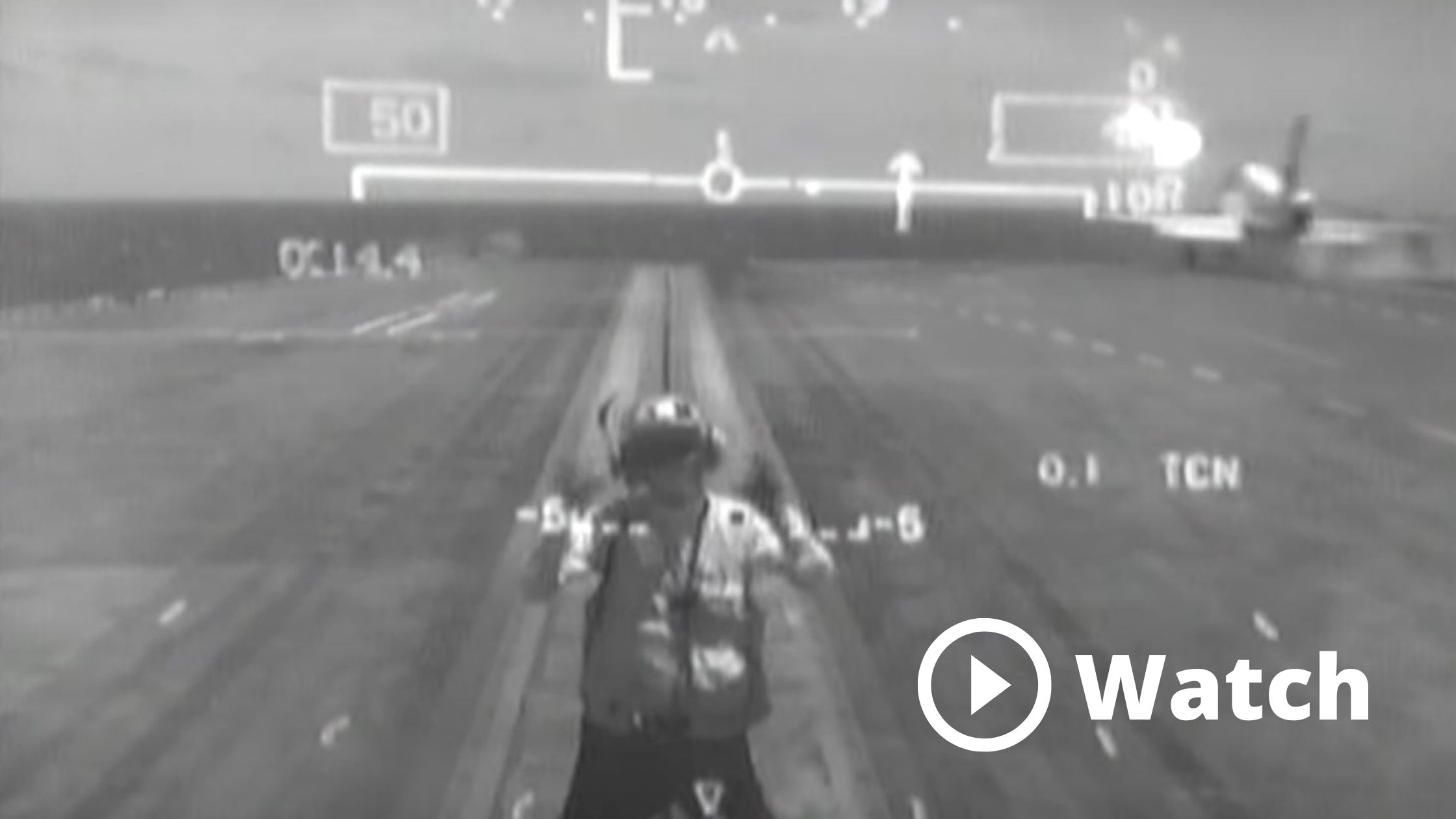 Intense Moments Of A Pilot, Who Experience His First Catapult Shot Off An Aircraft Carrier