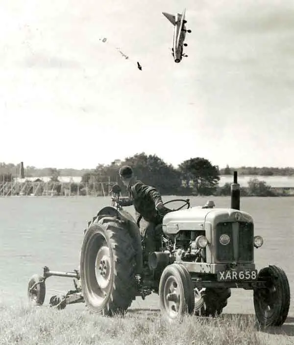 The Backstory Of A Famous Photograph Of An Ejection From A RAF Lightning Interceptor 1