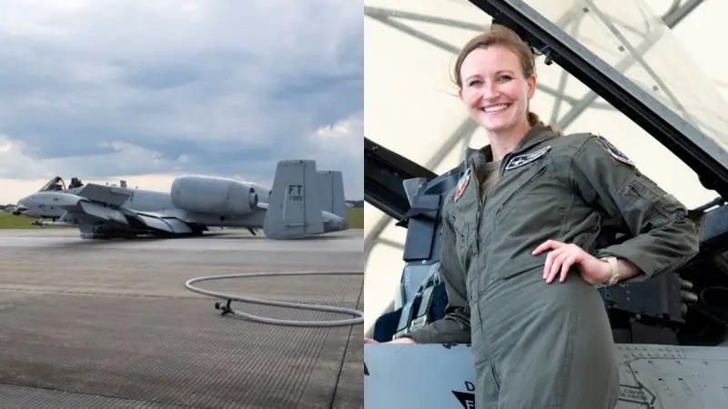 The Female Pilot Who Won An Award For A Successful A-10 Belly Landing