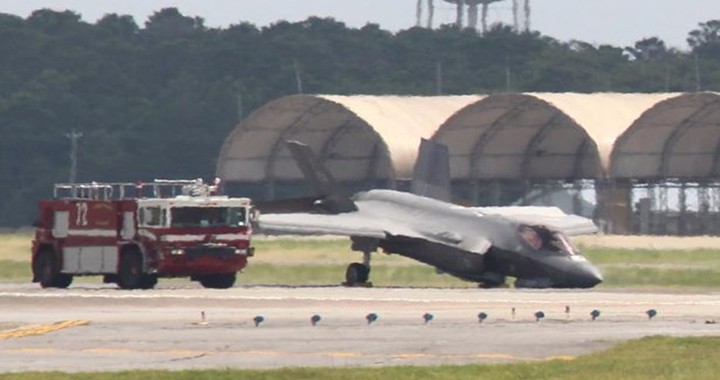 This F-35A Belly Landing Lead To A Grounding Of An Entire F-35A Fleet
