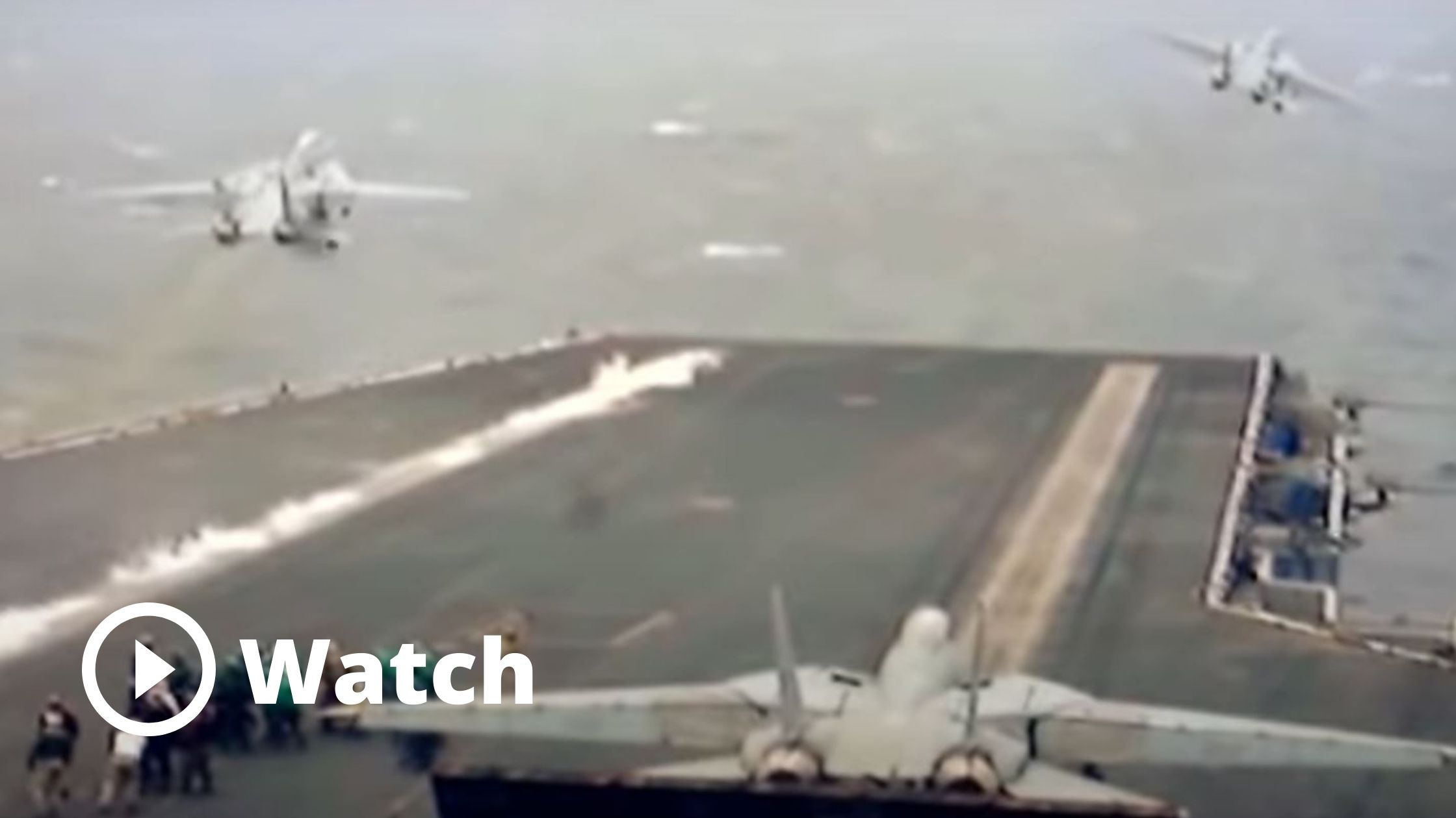 This Triple F-14 Tomcat Launch Was One Of Its Final Off An Aircraft Carrier