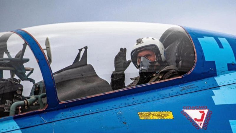 Legendary Ukrainian Su-27 Pilot “Grey Wolf” Killed In An Air-To-Air Battle