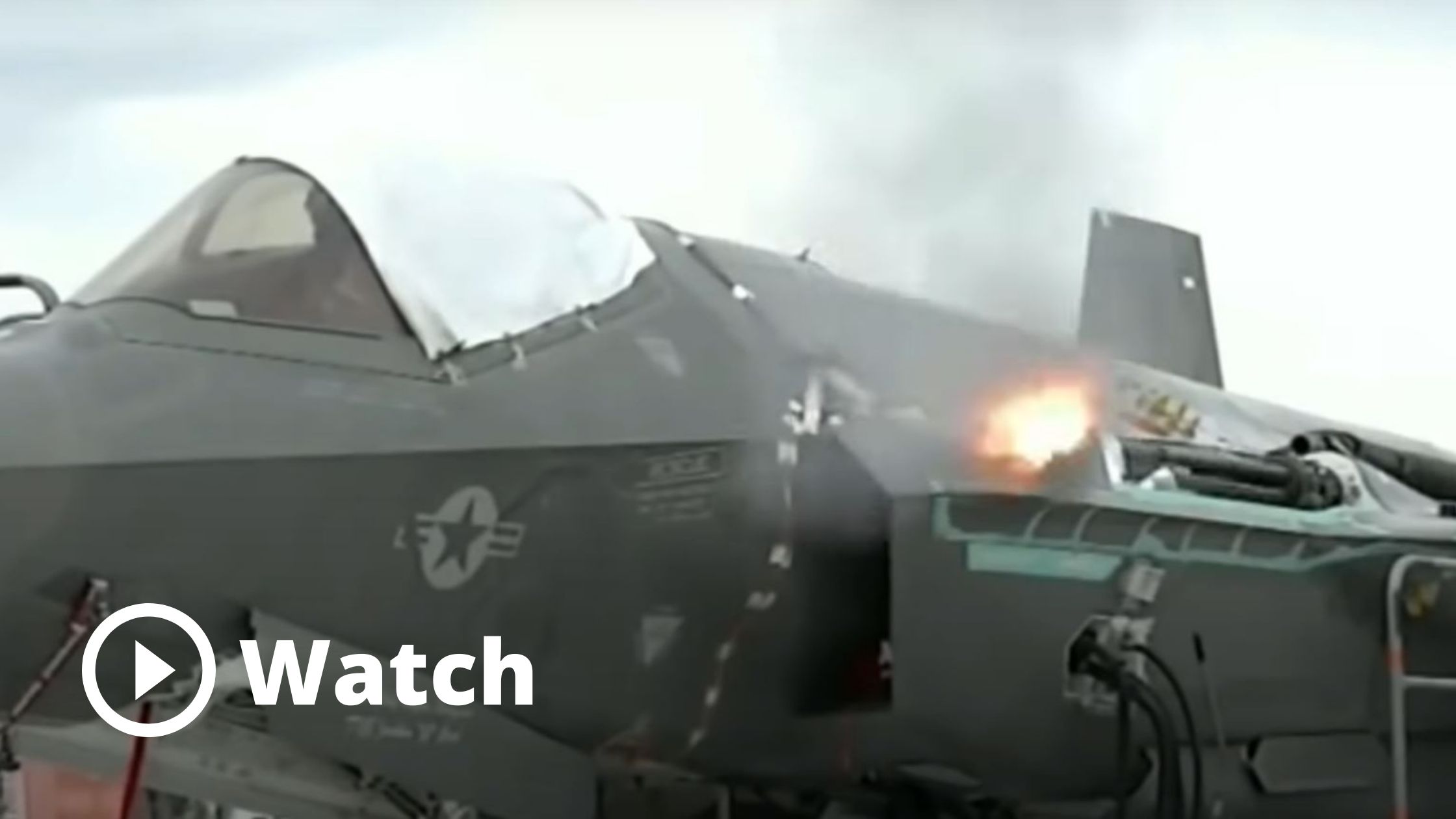 Watch: F-35 Lightning II’s GAU 22/A Gatling Gun In Live Action
