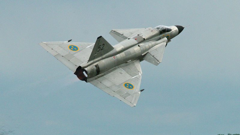 Saab 37 Viggen [Thunderbolt] Was Designed And Ready For Action Against Russia