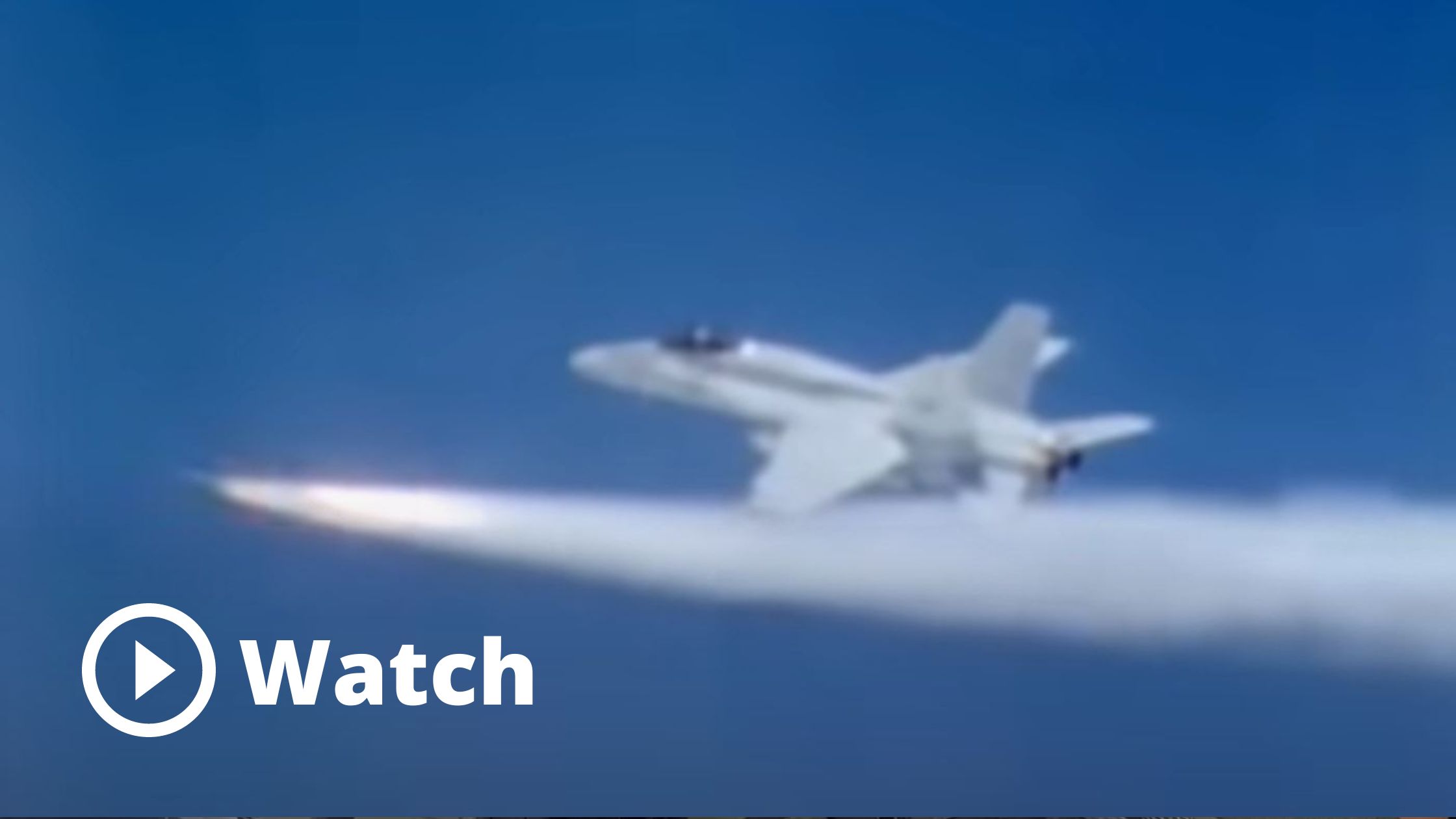 Watch: F/A-18 Hornet Vs MiG-21 Dogfight During Gulf War