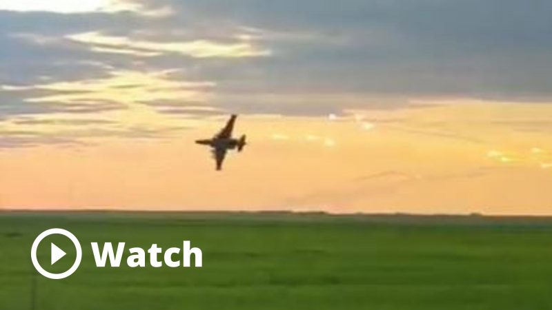 Watch: Ukrainian Fighter Pilots Trying To Dodge Russian Missiles