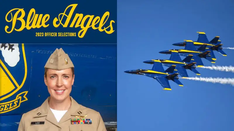First Female Pilot Joins The Navy’s Blue Angels Demo Team